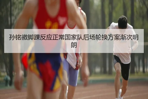 孙铭徽脚踝反应正常国家队后场轮换方案渐次明朗